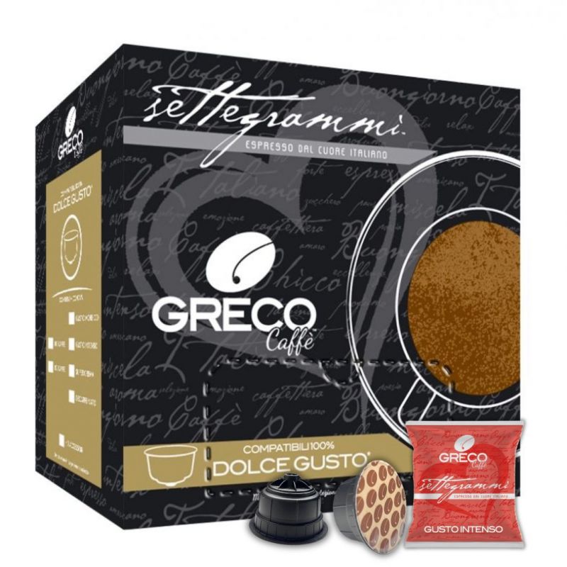 Capsules compatibles Dolce Gusto® - 100 capsules - Goût intense
