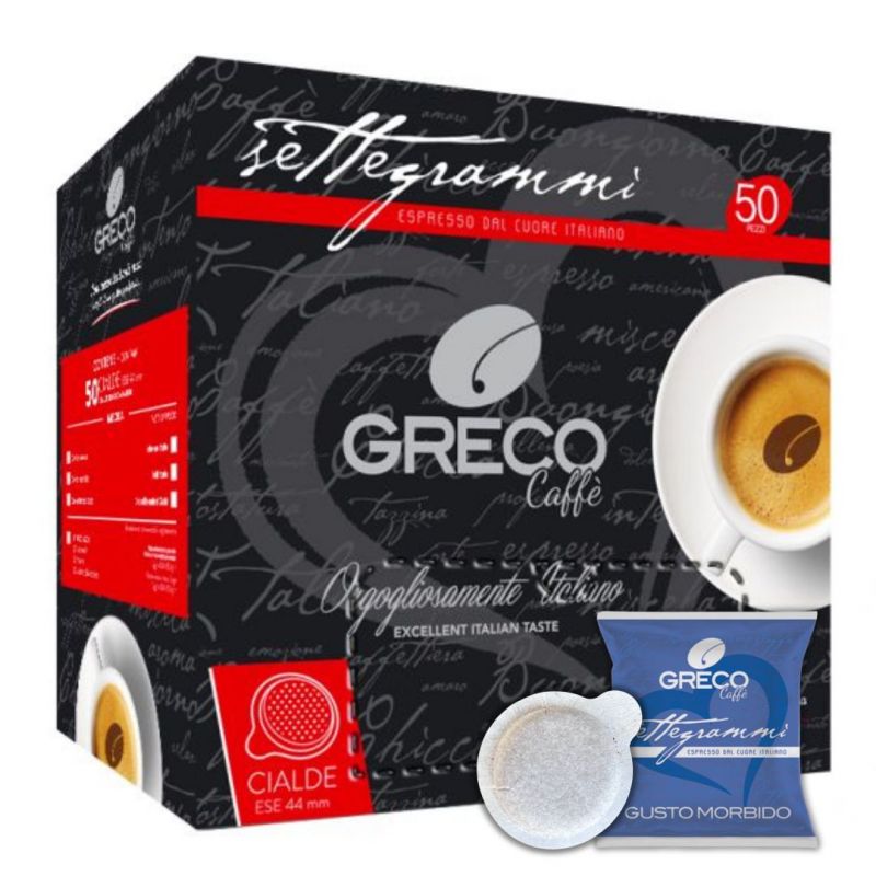 Capsules en papier ESE 44 mm - 100 capsules - Goût onctueux