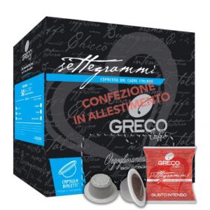 Capsules compatibles Bialetti® - 50 capsules - Goût intense