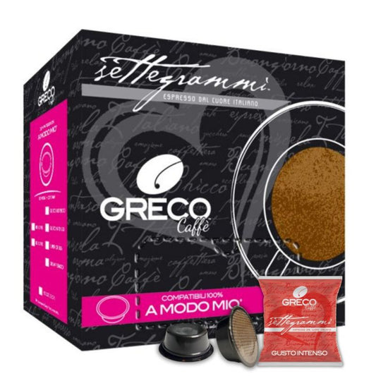 Capsules compatibles Lavazza® A Modo Mio - 100 capsules - Goût intense