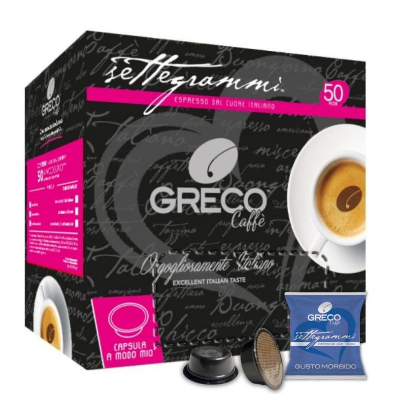 Capsules compatibles Lavazza® A Modo Mio - 50 capsules - Goût onctueux
